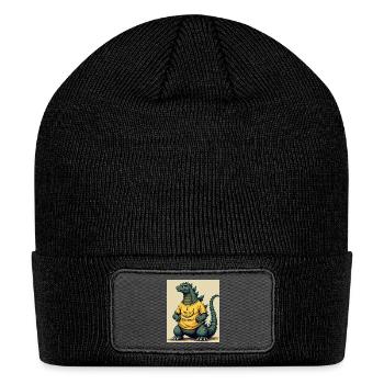 Prints for all - Patch Beanie - black - Front