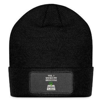 Prep Squad Meal Planner Food Organization Fitness - Patch Beanie - black - Front