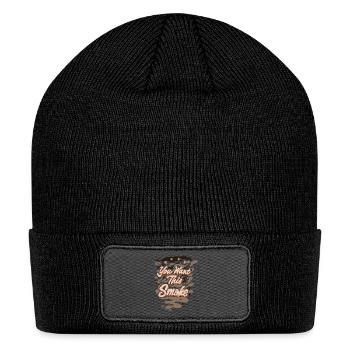 You Want This Smoke - Patch Beanie - black - Front