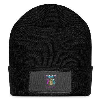 Music 50s Retro Sock Hop - Patch Beanie - black - Front