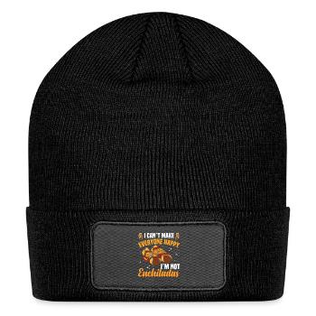  Enchilada Lover Mexican Cuisine Food Meal Dish - Patch Beanie - black - Front