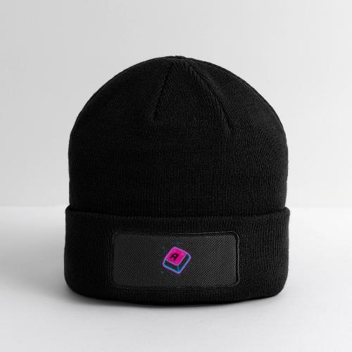 Neon Pixel A Key - Patch Beanie
