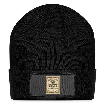 QoS publicly traded - Patch Beanie - black - Front