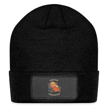 Certified Couch Potato - Patch Beanie - black - Front