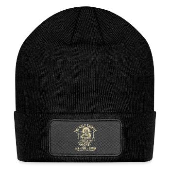 Holy Trinity Auto Mechanic - Patch Beanie - black - Front