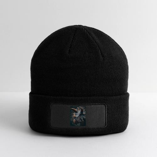 Triceratops Detailed Portrait Design - Patch Beanie