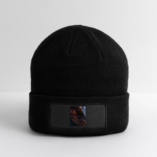 Fierce Ancient Dragon Portrait Design - Patch Beanie