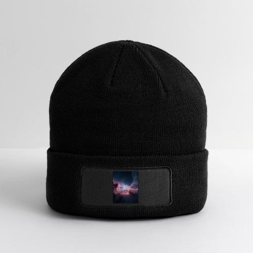 Radiant Cosmic Nebula Artwork - Patch Beanie