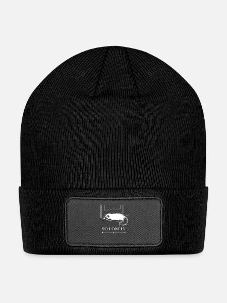 Ragdoll Cat Drama - Patch Beanie - black