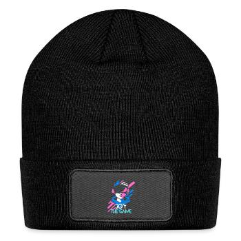 joy the game - Patch Beanie - black - Front