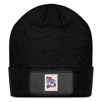 Art of USA designs print - Patch Beanie - black - Front