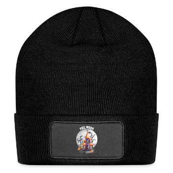 Lunar Glow - Patch Beanie - black - Front