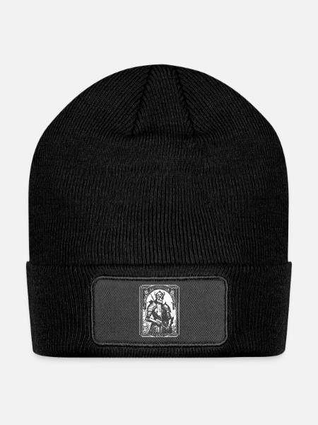 in nomine - Patch Beanie - black