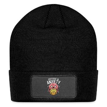 Proficient in Anxiety - Patch Beanie - black - Front