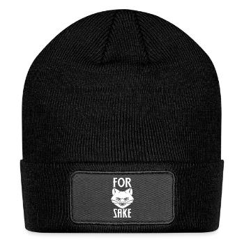 For Fox Sake - Patch Beanie - black - Front