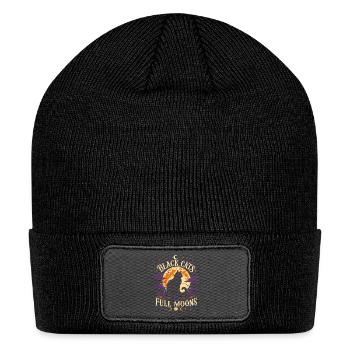 Black Cats Full Moons Tshirt - Patch Beanie - black - Front