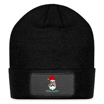 santa's christmas - Patch Beanie - black - Front