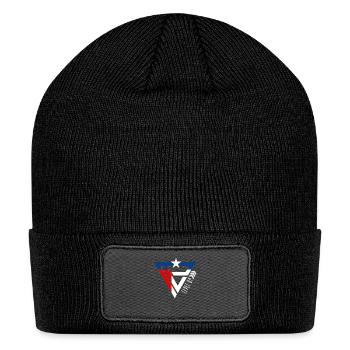 level up pr - Patch Beanie - black - Front