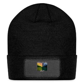 John 1:5 - Patch Beanie - black - Front
