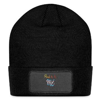 Proud To Be Me Trans Pride LGBTQ - Patch Beanie - black - Front
