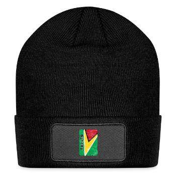 Guyana flag - Patch Beanie - black - Front