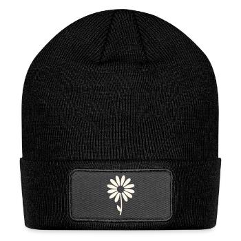 Daisy Of Joy - Patch Beanie - black - Front