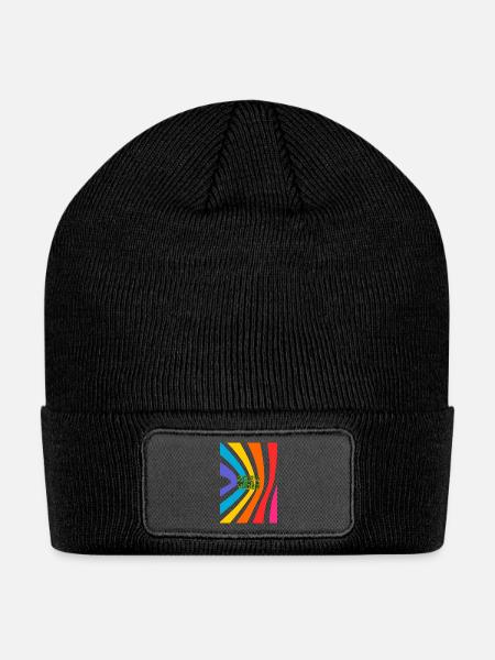 2024vibes 2 - Patch Beanie - black