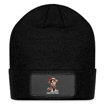 That's my dog! - Patch Beanie - black - Front