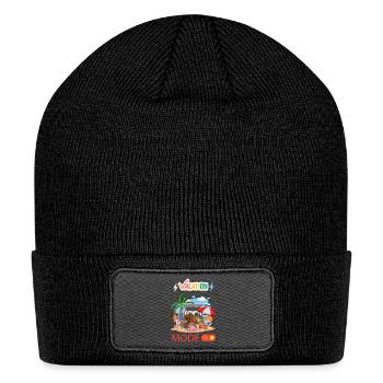 🏖️ Ocean Breeze Adventure Beach Tee 🏖️ - Patch Beanie - black - Front