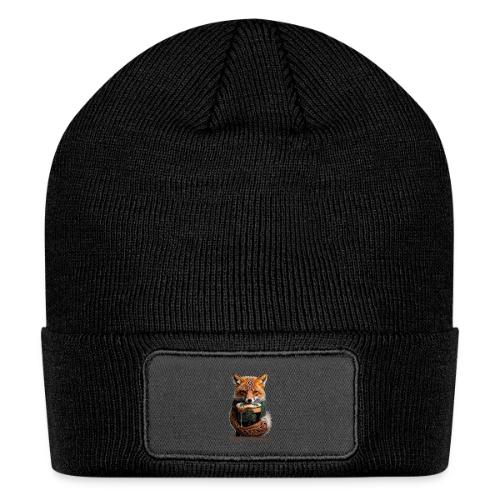 Sly Emerald Fox Toast T-Shirt - Patch Beanie