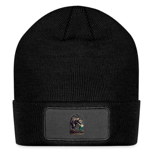 Lucky Last Call Cat Graphic Tee - Patch Beanie