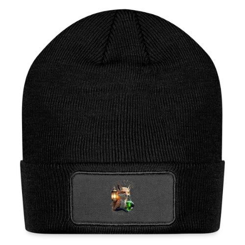Emerald Alibi Fox Graphic Tee - Patch Beanie