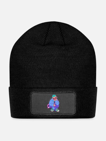1000125981-removebg-preview - Patch Beanie - black