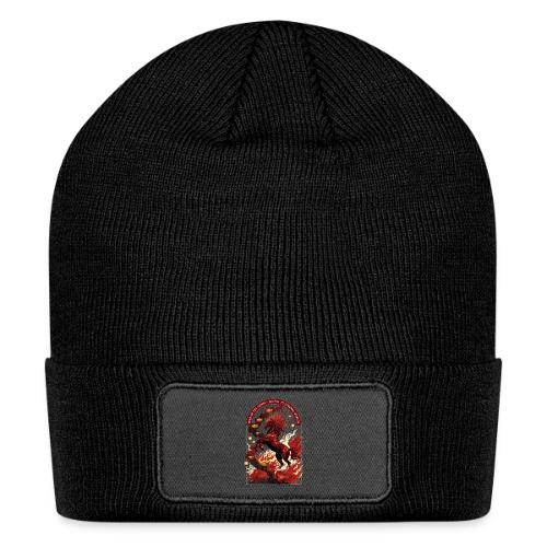 Year of the Horse Rise T Shirt,Lunar New Year Gift - Patch Beanie