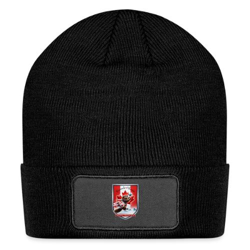 Canada Beaver Ascent T-Shirt, Canadian Pride Gift - Patch Beanie