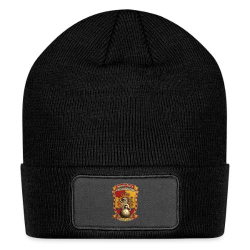 Spain Lion Fury T-Shirt, Spanish Crest Gift - Patch Beanie