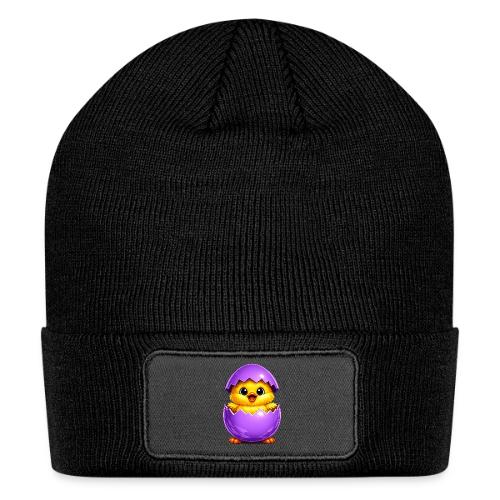 Easter Chick Purple - Patch Beanie
