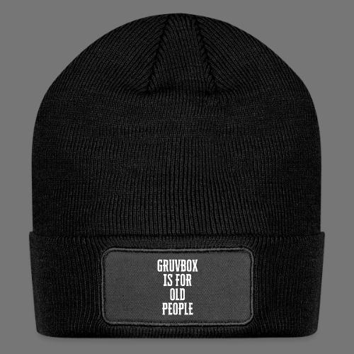 Gruvbox Old People - Patch Beanie