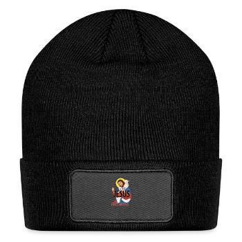 Jesus Loves Animals - Patch Beanie - black - Front