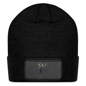 Merry Chrsitmas - Patch Beanie - black - Front