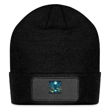Moonlit Enchantment - Patch Beanie - black - Front
