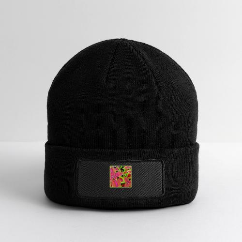 Vibrant RadiantLeaf Dreams Pattern - Patch Beanie
