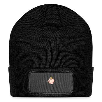 Piggy Bank: Coins and Giggles - Patch Beanie - black - Front
