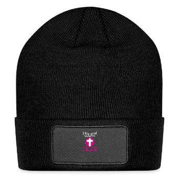 Jesus Volleyball - Patch Beanie - black - Front