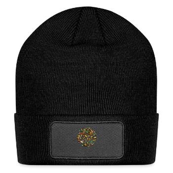 Illustrations Celebrating Mexican Culture - Patch Beanie - black - Front