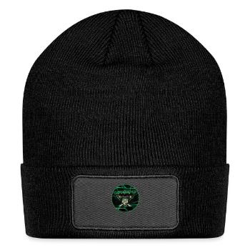 CaptainGlad Icon - Patch Beanie - black - Front