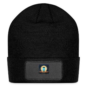 Shine Like Your Smartphone Screen - Patch Beanie - black - Front