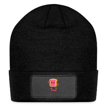 Bread Lover - Patch Beanie - black - Front
