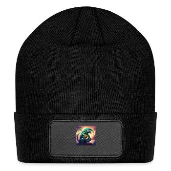 Mutant Lizard Man - Patch Beanie - black - Front