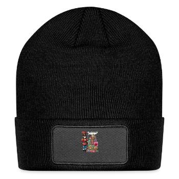 Nutcracker Christmas Cheer - Patch Beanie - black - Front